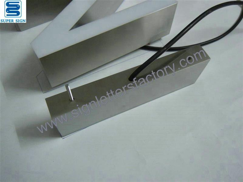 exterior LED channel letters